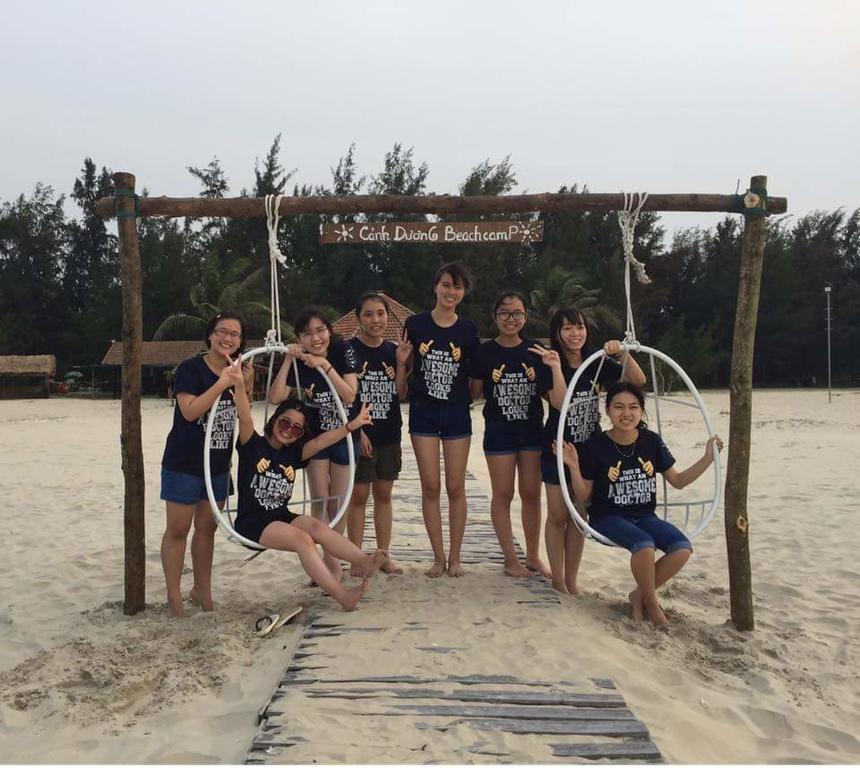 Nguyet Anh Guesthouse Lang Co Bagian luar foto